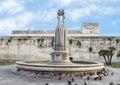 Fountain of Harmony in front of the Castle of Charles V, Lecce